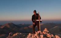 On the summit of Pachnes