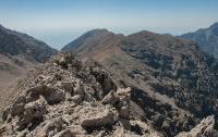 Looking South from the eastern ridge towards Avvlimanakou